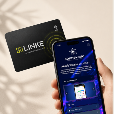 NFC Kart ve Linke Mobil Görünüm